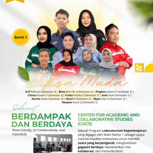 Read more about the article WR 1 Pilih 10 Diksa Muda Terbaik dari 42 Pendaftar Program CACS Sebagai Laboratorium Kepemimpinan Mahasiswa