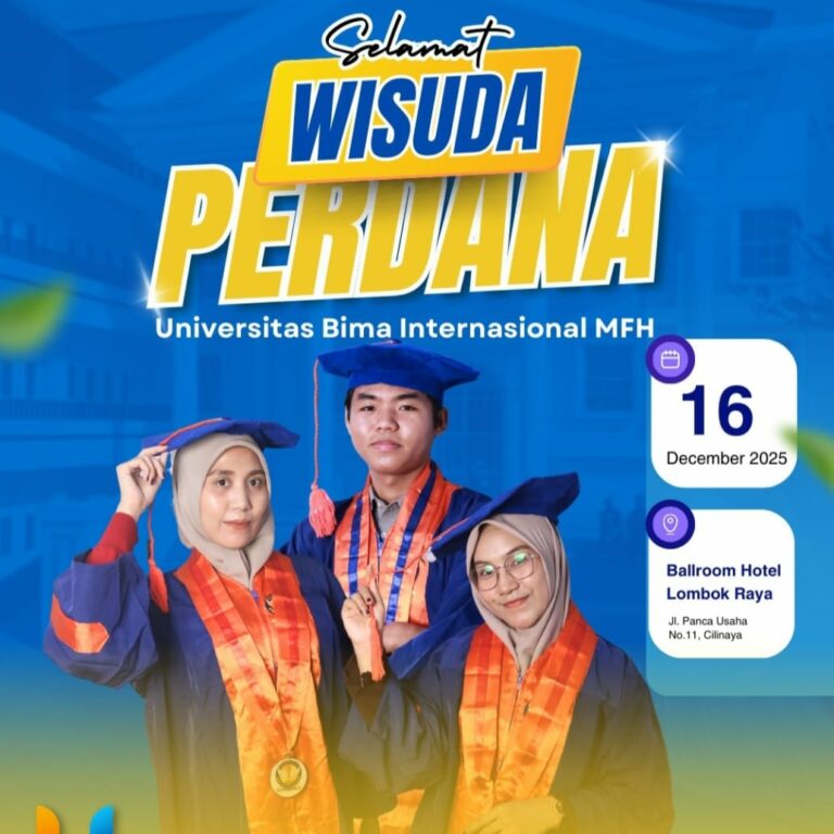 Read more about the article UNBIM Gelar Wisuda Perdana dalam Sidang Terbuka Senat, Tonggak Sejarah Institusi Pendidikan Tinggi