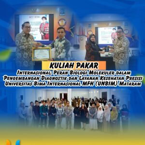 Read more about the article Kuliah Pakar Internasional UNBIM: Peran Biologi Molekuler dalam Pengembangan Diagnostik dan Layanan Kesehatan Presisi