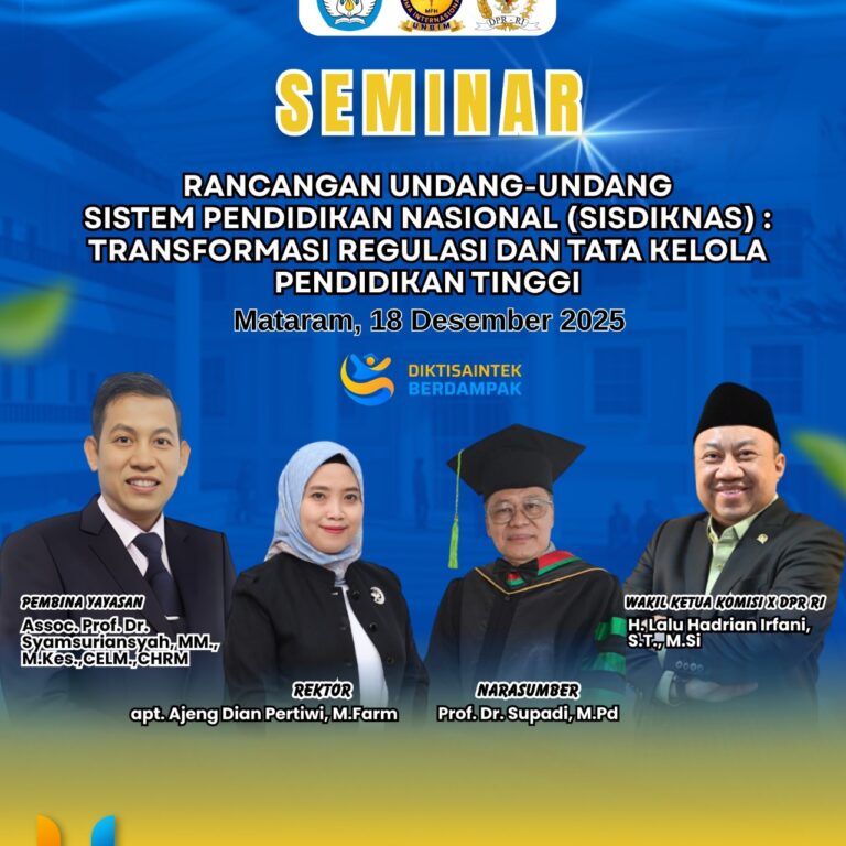 Read more about the article Seminar RUU SISDIKNAS di UNBIM Bahas Transformasi Regulasi dan Tata Kelola Pendidikan Tinggi