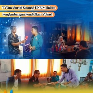 Read more about the article TVOne Soroti Strategi UNBIM dalam Pengembangan Pendidikan Vokasi