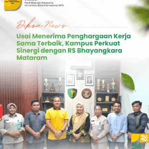Read more about the article Usai Menerima Penghargaan Kerja Sama Terbaik, Kampus Perkuat Sinergi dengan RS Bhayangkara Mataram