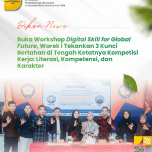 Read more about the article Buka Workshop Digital Skill for Global Future, Warek I Tekankan 3 Kunci Bertahan di Tengah Ketatnya Kompetisi Kerja: Literasi, Kompetensi, dan Karakter