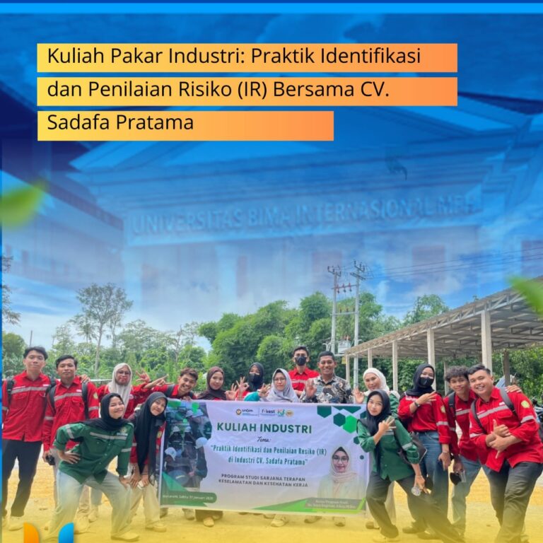 Read more about the article Kuliah Pakar Industri: Praktik Identifikasi dan Penilaian Risiko (IR) Bersama CV. Sadafa Pratama