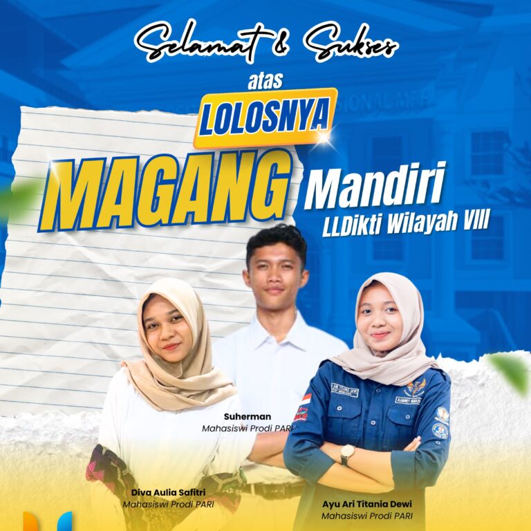 Read more about the article Kuliah di UNBIM, Kesempatanmu Melangit! Tiga Mahasiswa UNBIM Lolos Magang Mandiri LLDIKTI Wilayah VIII