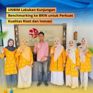 UNBIM Lakukan Kunjungan Benchmarking ke BRIN untuk Perkuat Kualitas Riset dan Inovasi
