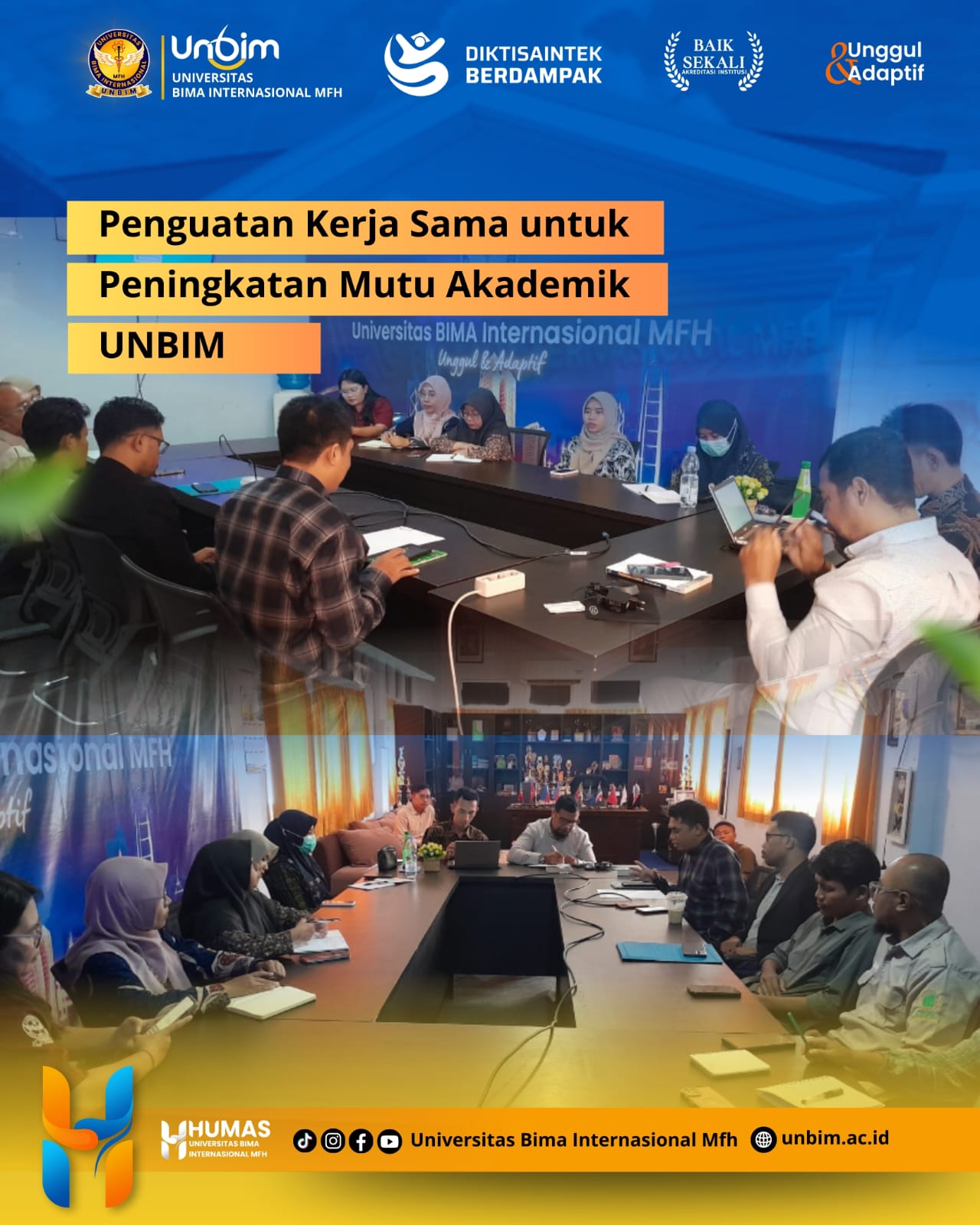 You are currently viewing Penguatan Kerja Sama untuk Peningkatan Mutu Akademik UNBIM