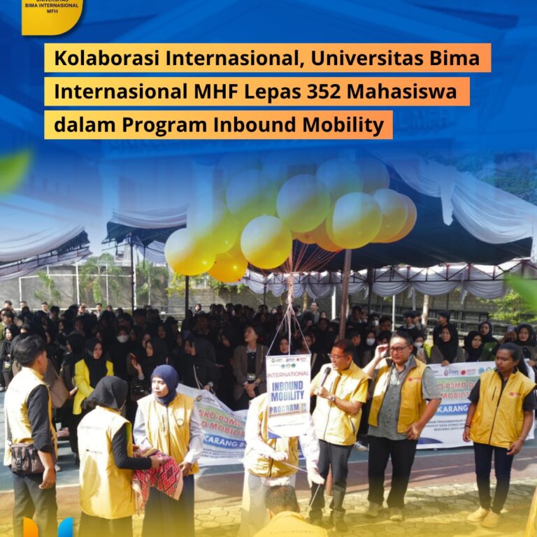 Read more about the article Kolaborasi Internasional, Universitas Bima Internasional MFH Lepas 352 Mahasiswa dalam Program Inbound Mobility