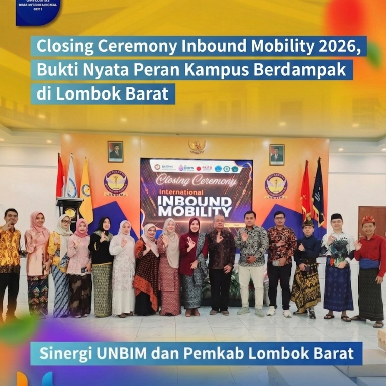 Read more about the article Closing Ceremony Inbound Mobility 2026, Bukti Nyata Peran Kampus Berdampak di Lombok Barat
