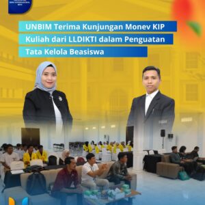 Read more about the article UNBIM Terima Kunjungan Monev KIP Kuliah dari LLDIKTI dalam Penguatan Tata Kelola Beasiswa