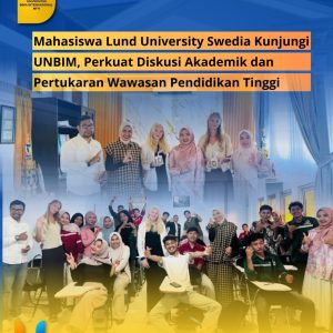 Read more about the article Mahasiswa Lund University Swedia Kunjungi UNBIM, Perkuat Diskusi Akademik dan Pertukaran Wawasan Pendidikan Tinggi