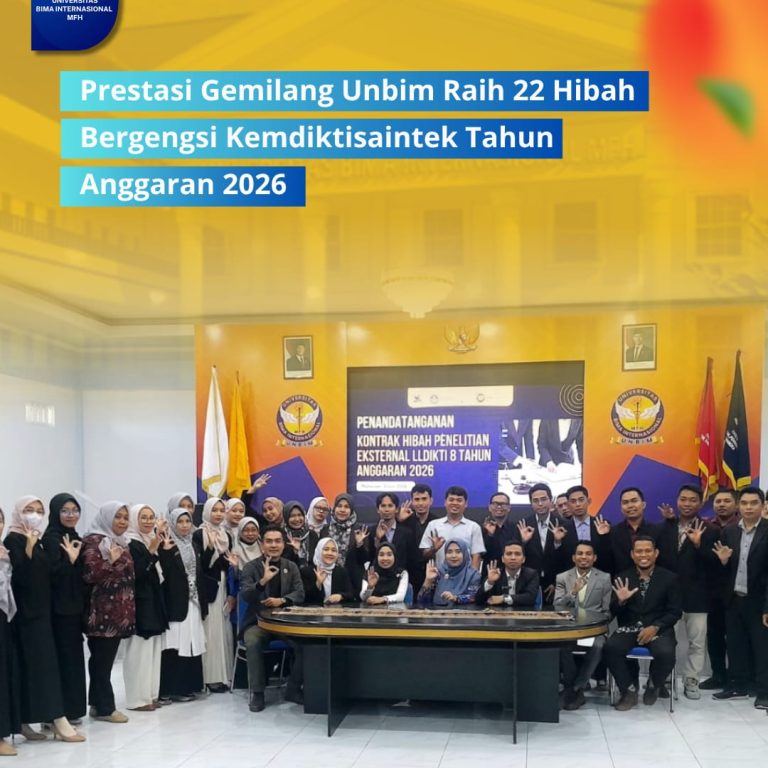 Read more about the article Prestasi Gemilang! UNBIM Raih 22 Hibah Bergengsi Kemdiktisaintek Tahun Anggaran 2026