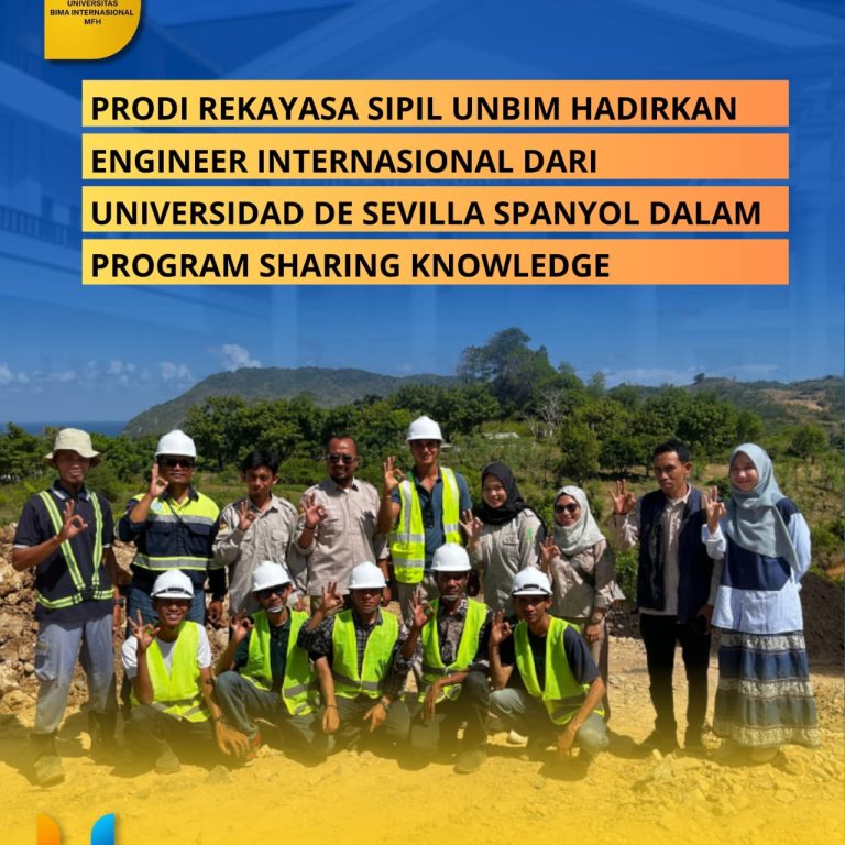 Read more about the article Prodi Rekayasa Sipil UNBIM Hadirkan Engineer Internasional dari Universidad de Sevilla Spanyol dalam Program Sharing Knowledge