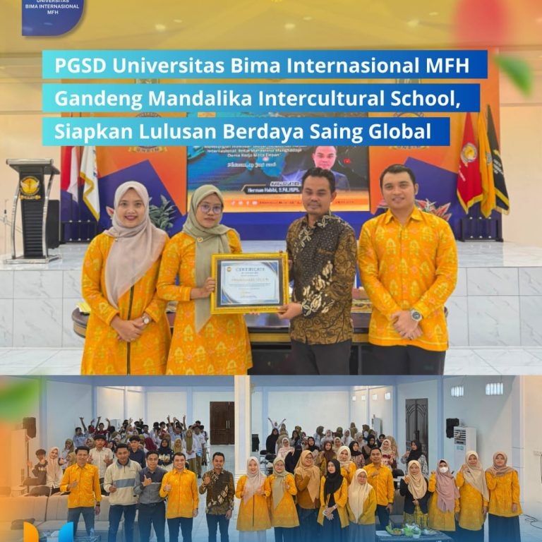 Read more about the article PGSD Universitas Bima Internasional MFH Gandeng Mandalika Intercultural School, Siapkan Lulusan Berdaya Saing Global