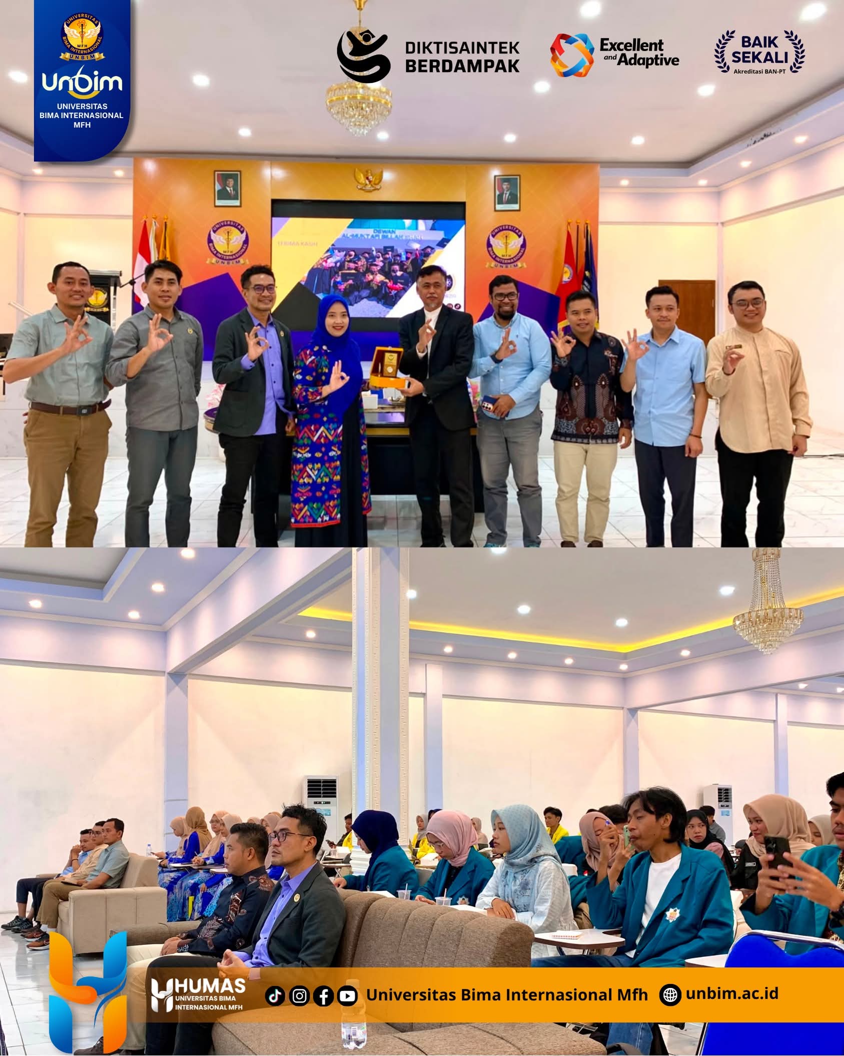 You are currently viewing UNBIM Gelar International Visiting Lecture Bersama Prof. Dr. Abdul Azis dari UNIZA Malaysia