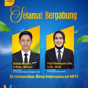 Read more about the article Perkuat Kualitas Akademik, UNBIM Sambut Dua Dosen Tetap Baru di Program Studi D4 TRPL dan D4 Akuntansi Sektor Publik