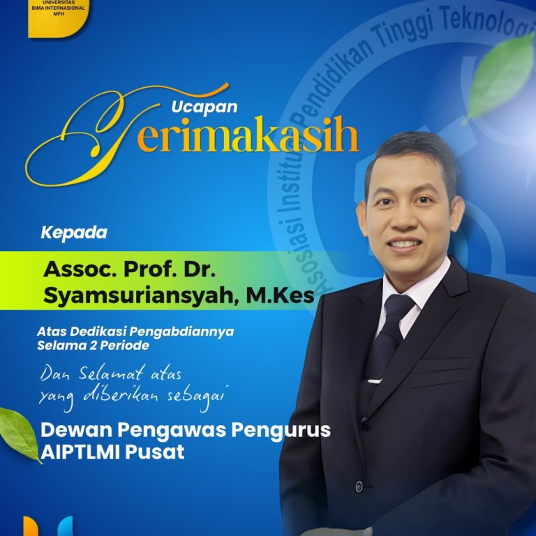 Read more about the article UNBIM Sampaikan Apresiasi kepada Assoc. Prof. Dr. Syamsuriansyah, MM., M.Kes atas Dedikasi Pengabdian Selama Dua Periode